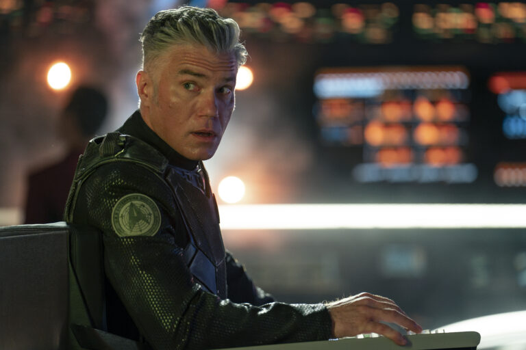 Anson Mount as Pike in Star Trek: Strange New Worlds, episode 1, season 3, streaming on Paramount+, 2025. Photo Credit: Marni Grossman/Paramount+