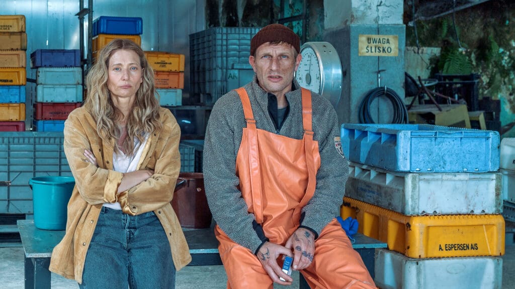 Scheda , sezon 1 , odcinek 2 , n/z Karol Pocheć , Magdalena Popławska fot. TVN Warner Bros. Discovery / Piotr Żagiell