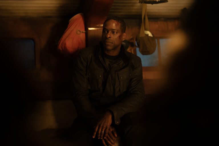 PARADISE - “Mayday” - Xavier battles the elements and other threats as he follows a broadcast to Atlanta in search of his wife, Teri. (Disney/Ser Baffo)
STERLING K. BROWN