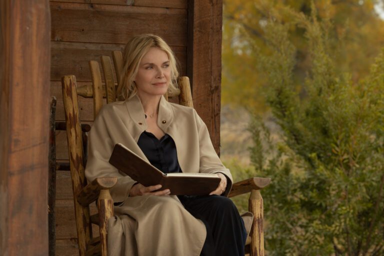 THE MADISON: Michelle Pfeiffer as Stacy Clyburn in season 1, episode 4 of the Paramount+ series THE MADISON. Photo Cr: Emerson Miller /Paramount + © 2026 Viacom International Inc.
