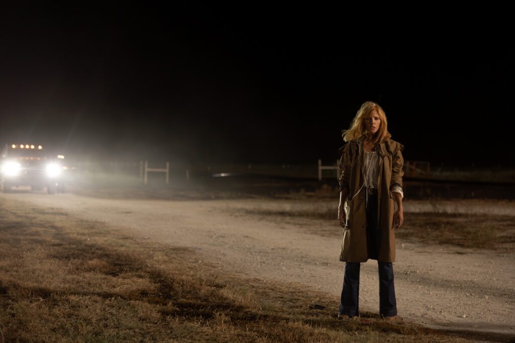 L-R: Cole Hauser as Rip Wheeler and Kelly Reilly as Beth Dutton in Dutton Ranch, episode 1, season 1, streaming on Paramount+, 2026. Photo Credit: Emerson Miller/Paramount+.