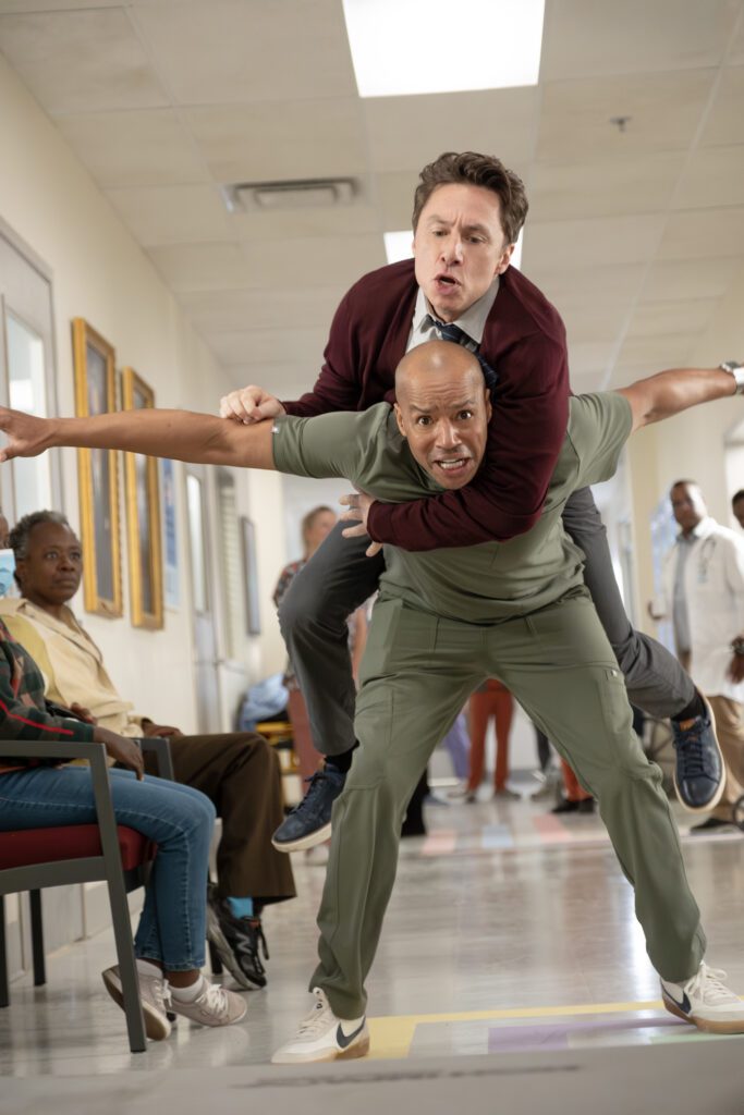 SCRUBS - "Episode 101” (Disney/Jeff Weddell)
ZACH BRAFF, DONALD FAISON