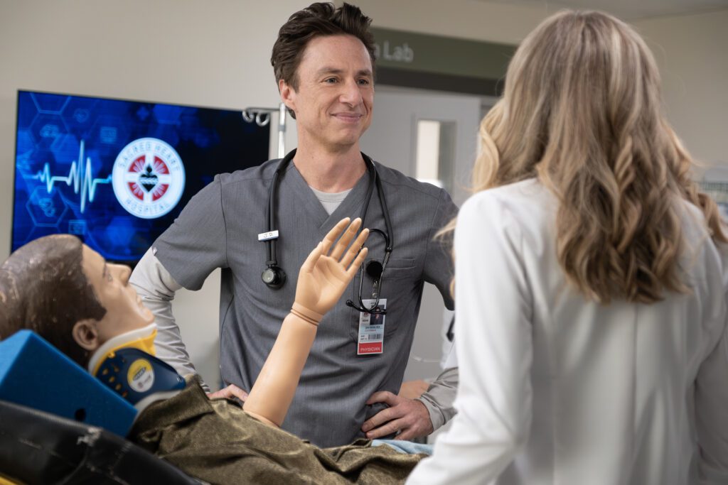 SCRUBS - "Episode 102" (Disney/Jeff Weddell)
ZACH BRAFF