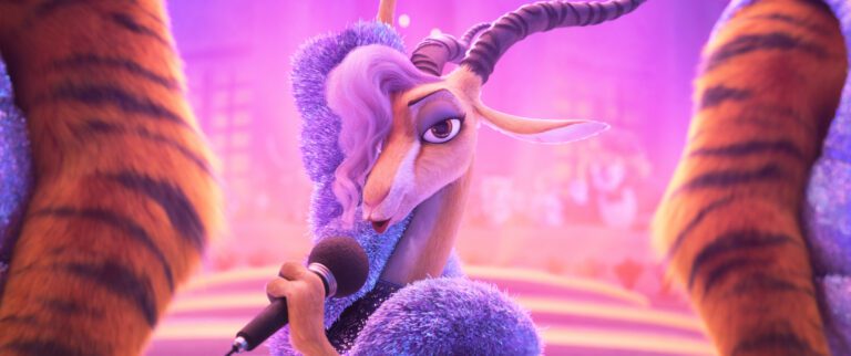 Gazelle (voiced by Shakira) in Walt Disney Animation’s ZOOTOPIA 2. From the Oscar-winning team of Disney Animation chief creative officer Jared Bush and Byron Howard (directors) and Yvett Merino (producer), “Zootopia 2” releases in theaters Nov. 26, 2025. © 2025 Disney Enterprises, Inc. All Rights Reserved."