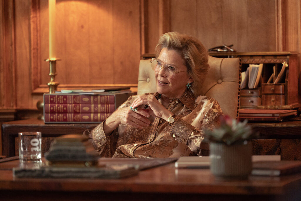Annette Bening as Beulah Jackson in Dutton Ranch, episode 2, season 1, streaming on Paramount+, 2026. Photo Credit: Lauren Smith/Paramount+.
